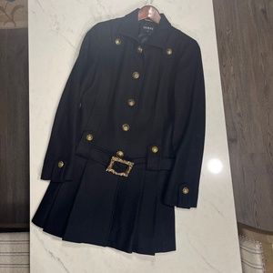 Guess pleated coat